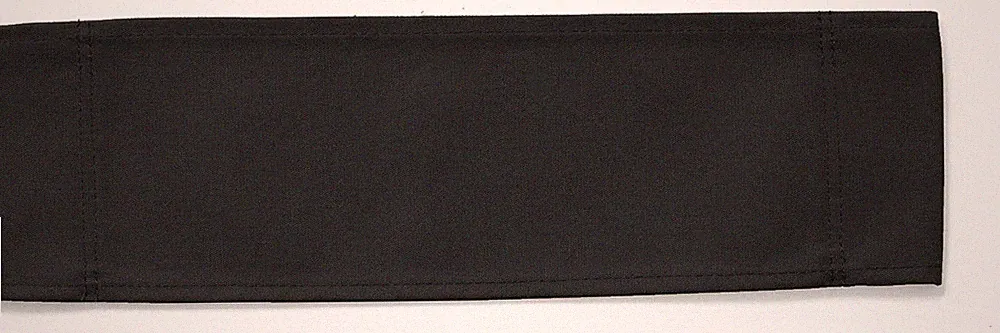 3REC05C00 Canvas Director Chair 12 inches x 21.75 x 7 inches, Black
