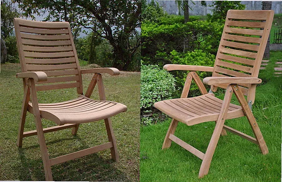 Teak Wood Armchair