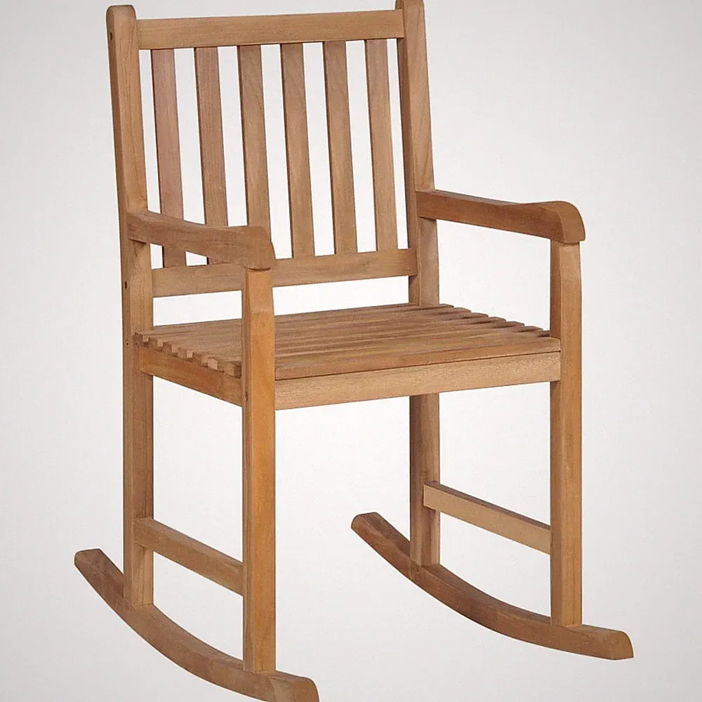 Rocking Chair Solid Teak Wood